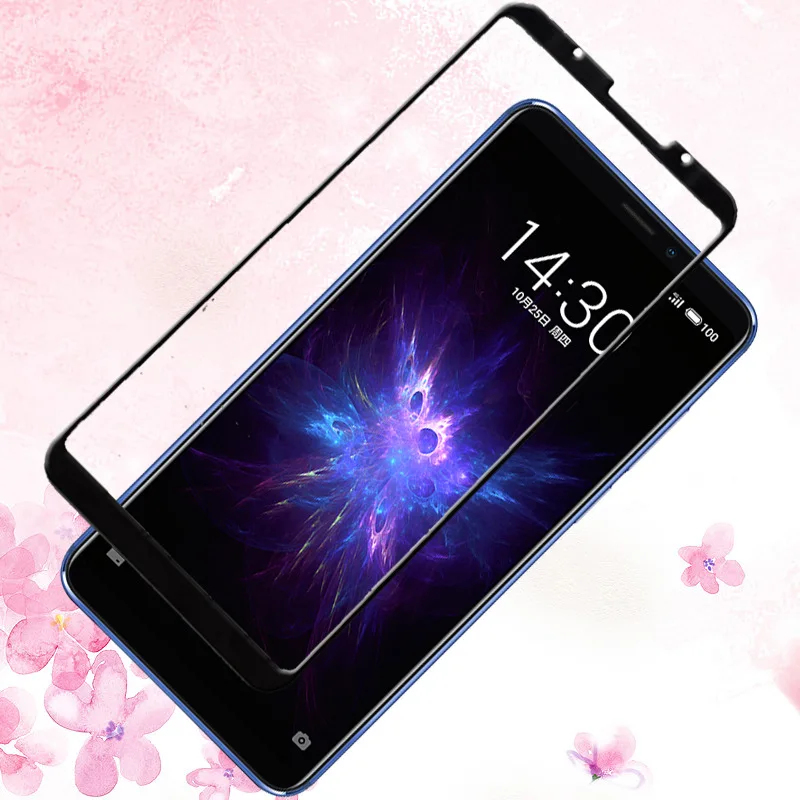 Закаленное стекло с полным покрытием для Meizu M8 Note Защитная пленка экрана |