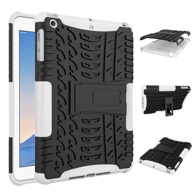 White Подставка для планшета, чехол s для Apple Air 1 iPad5 6 9,7, чехол для iPadMini 1 2 3 4 Pro 9,7 10,5, чехол s, защитный чехол - Цвет: White