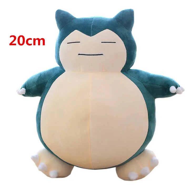 20cm Anime Snorlax Plush Peluche Toy Cute Soft Stuffed Doll For Children Gifts | Игрушки и хобби