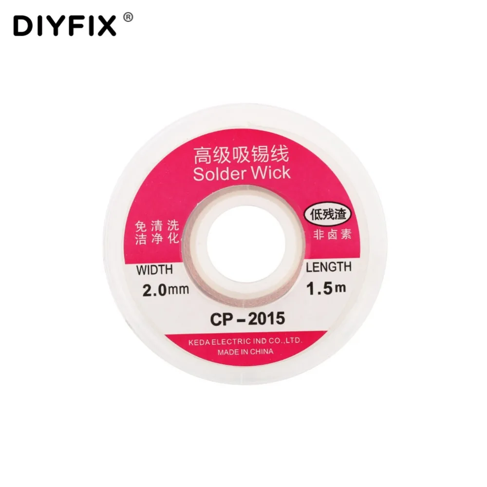 DIYFIX 0 75 м устройство для удаления припоя BGA оплётка мобильный телефон ремонт
