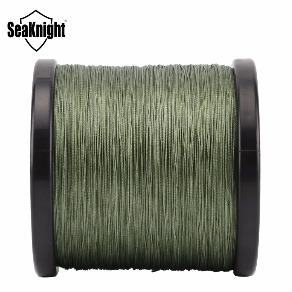 SeaKnight 8 прядей, 300 м, 500 м, 1000 м, лезвие, x8, плетеная леска, прочная многонитевая PE леска, 20-100 фунтов, ловля карпа