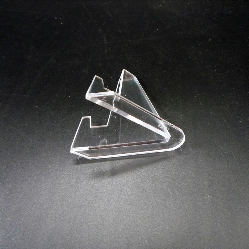 Прозрачная акриловая подставка стенд стеллаж с дисплеем для копилки прозрачная
