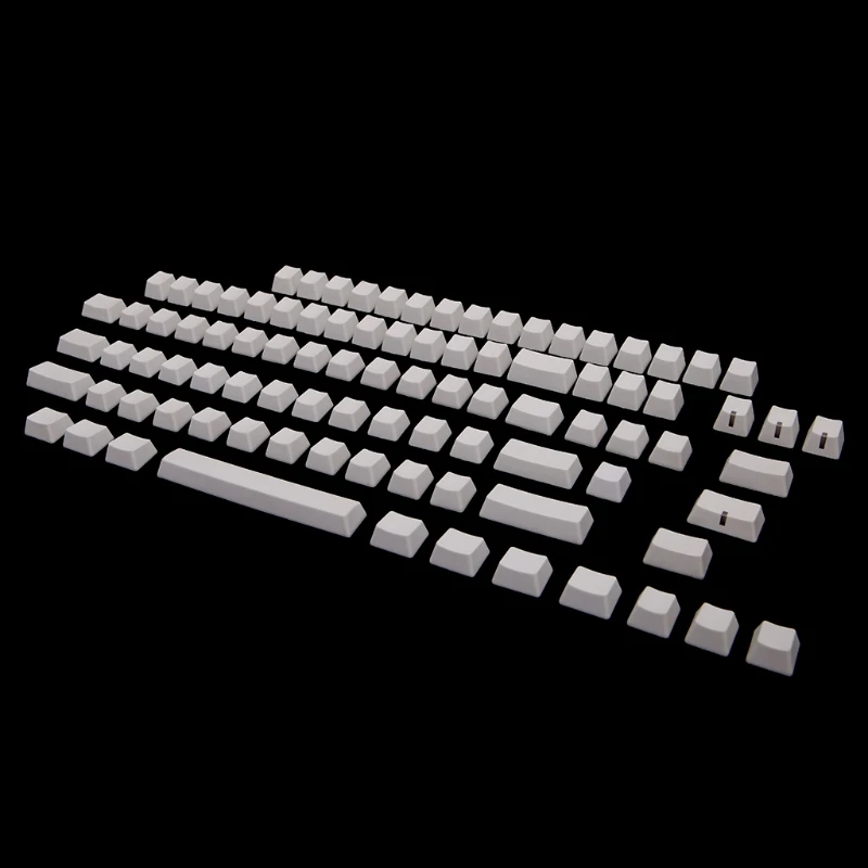 87Key Keycap Универсальный PBT Keycaps набор пустых без печати DIY для Cherry MX | Компьютеры и