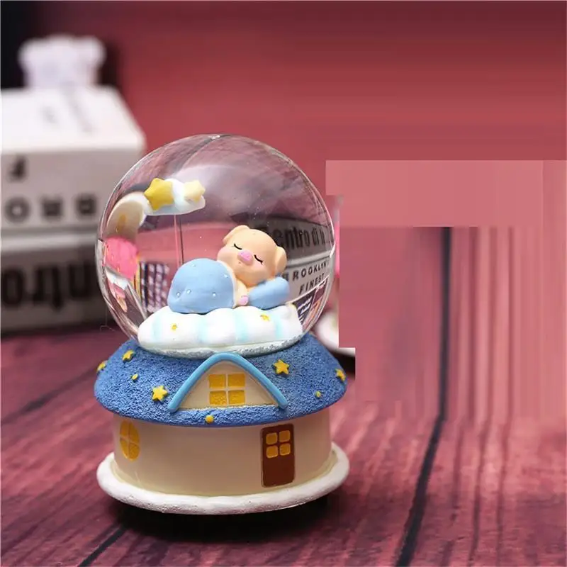 Музыкальная музыкальная шкатулка Land Karuzela Pozytywka Musicale Muziek Note Caixa Caixinha De Snow Globe Carousel