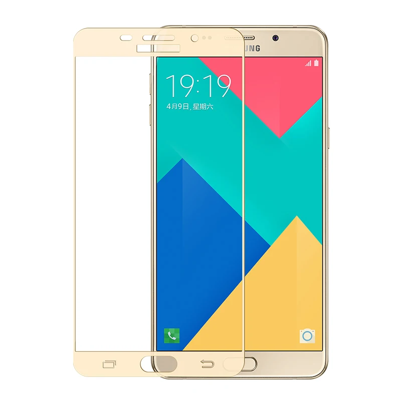 CHOEOIWE полное покрытие закаленное стекло пленка для samsung A5 A6 Plus A8 Plus 9H Противоударные Защитные пленки