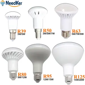 Светодиодная лампа R50 E14 R39 3 Вт 5 Вт 7 Вт R63 R80 светодиодные лампочки светильник 2835 SMD5730 AC 110 В 220 В теплый и холодный белый свет для люстры для дома