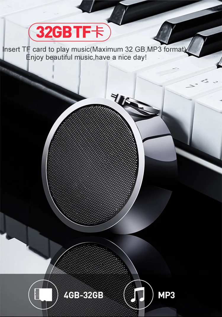 Yescool PMC-02 Bluetooth динамик Новое поступление стерео Hi-Fi супер бас металл CNC портативная Спортивная звуковая коробка Горячая