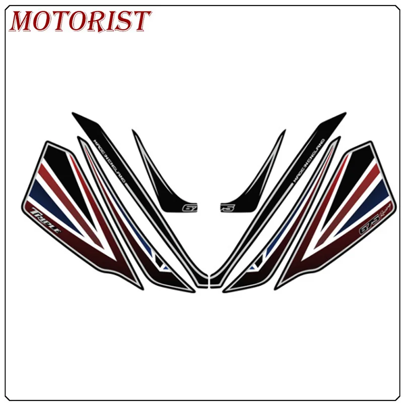 Моторный передний обтекатель мотор цифровая доска 3D защитный гель для TRIUMPH Daytona 675