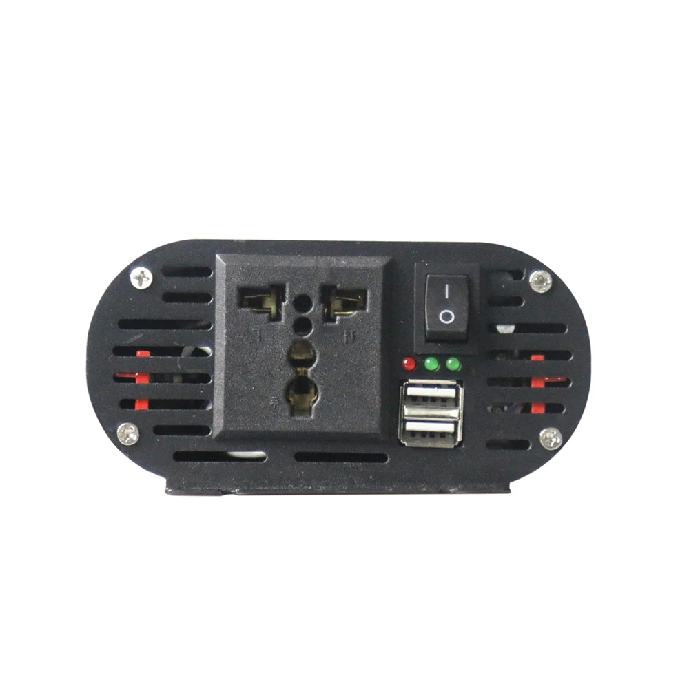 DC12V к AC220V 2000 Вт модифицированный синусоидальный двойной USB портативный