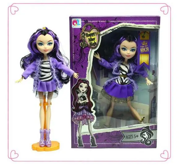 Куклы высокого качества 25 см, куклы Monster Ever After high, модные шарниры, аниме модель, игрушки для девочек, Подарочные игрушки и аксессуары для кукол - Цвет: with No 1 package