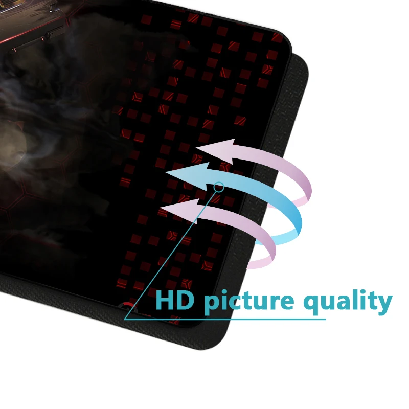 FFFAS 70X30 см высокий игровой коврик для мыши анти-с блокировкой скольжения края водонепроницаемый натуральный резиновый Настольный коврик для мыши для Overwatch death D. VA