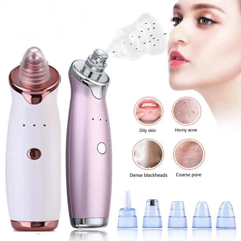 Лицевая пор нос вакуумный отсос для угрей машина очиститель пилинг Очищение кожи