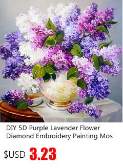 5D DIY Diamond Painting Nature Round Flowers Baskets Full Drill Mosaic Butterfly Decor Diamond Embroidery Painting Home Decor