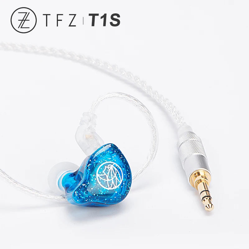 Наушники вкладыши TFZ T1S T1SM Hi Fi с динамическим драйвером и монитором наушники 3 5 мм