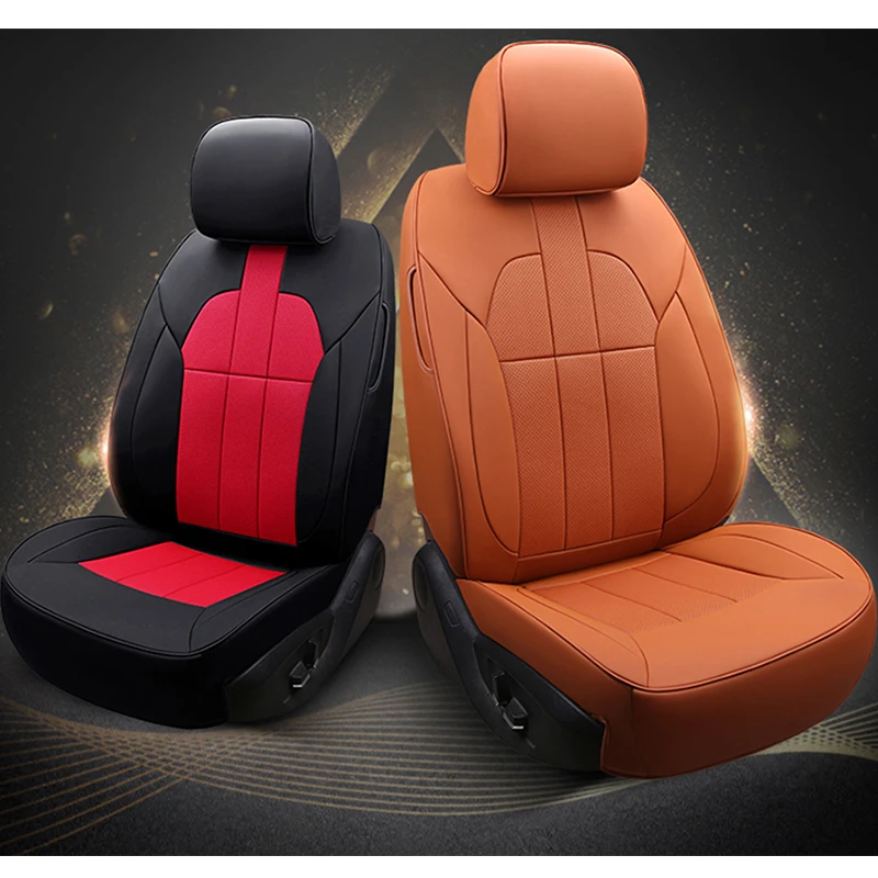 Чехол для автомобильного кресла kokololee из натуральной кожи Volkswagen vw polo Beetle Touareg Tiguan