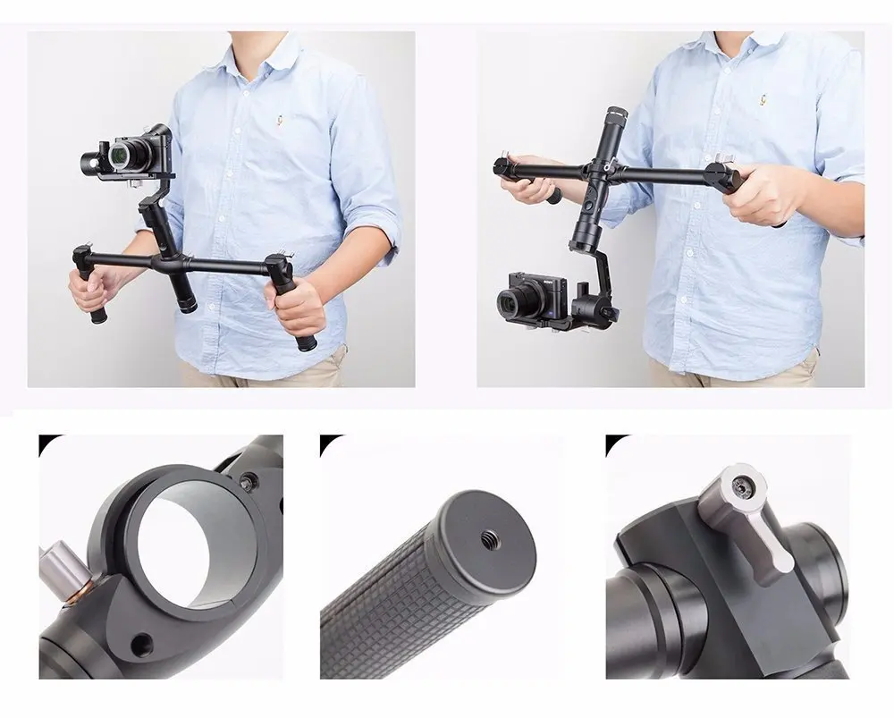 Zhiyun Crane-M Профессиональный 3-осевой Ручной Стабилизатор для смартфонов карты камеры компактных камер экшн-камер