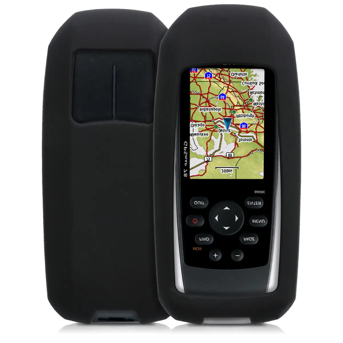 Силиконовый черный чехол защитный для Garmin GPSMap 78 78s 73 аксессуары|Смарт-аксессуары|