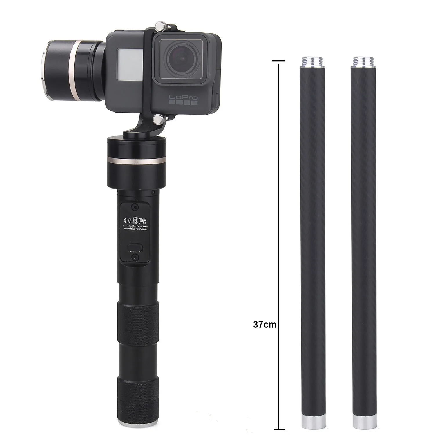 FeiYu FY G4 3 осевой Ручной Стабилизатор для Gopro Hero 5 + 2x37 см|for gopro hero|gimbal feiyufeiyu |