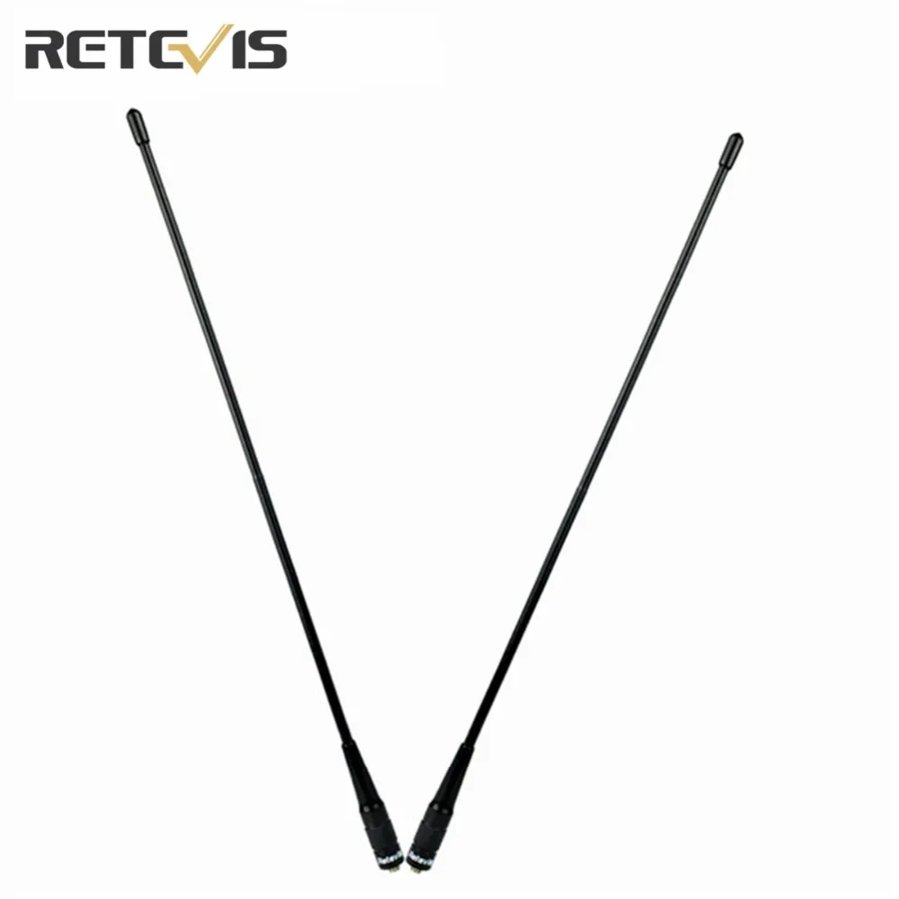 Двухдиапазонная Антенна Retevis SMA F U/V 15 4 '' 2 диапазона 144/430 МГц для Baofeng RHD 771
