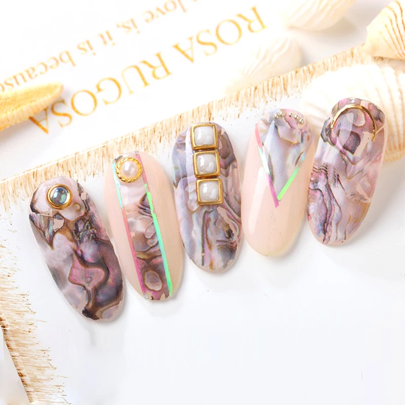 Шелковая пленка для ногтей блестящее небо переводные наклейки градиентный