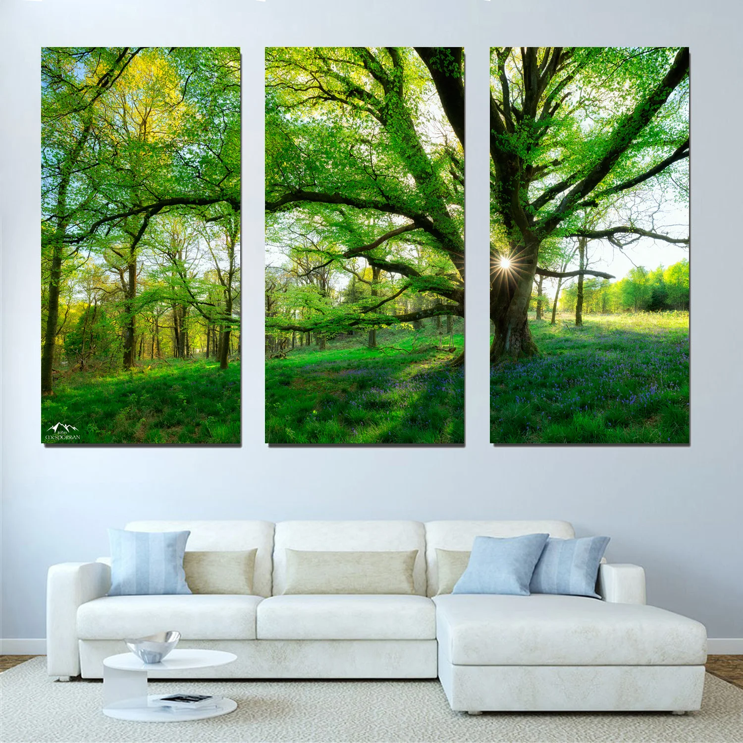 

Drop shipping 3 Panel printed painting Landscape painting Wall Art Picture Home Decoration Living Room Modern painting LS736