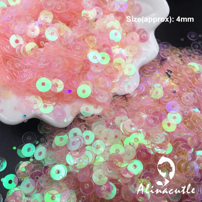 Круглые плоские пайетки для шитья аксессуары одежды поделок коктейли