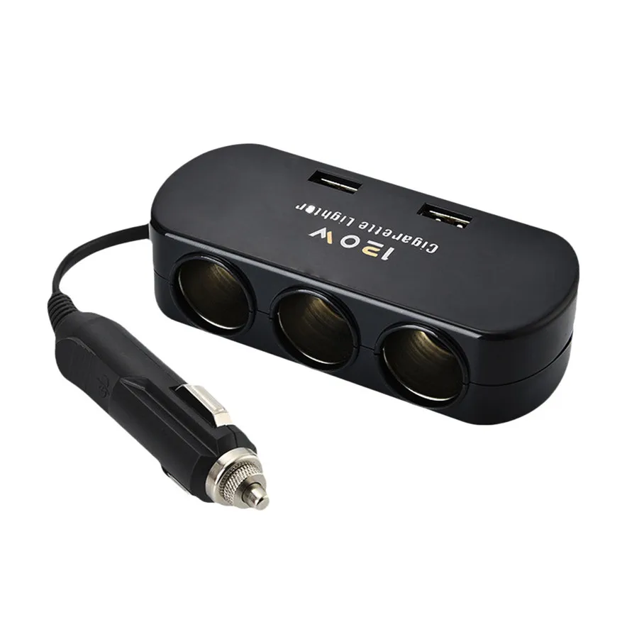 Франшиза 11 см X 5 3 гнезда разветвитель автомобильного прикуривателя Зарядное