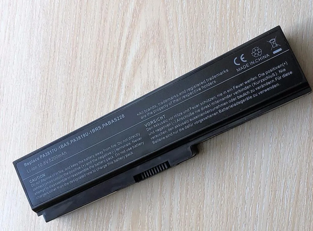 Аккумулятор для ноутбука Toshiba Satellite C650 C655 C655D C660 C670 PA3817U 1BAS 1BRS|battery for toshiba|laptop battery