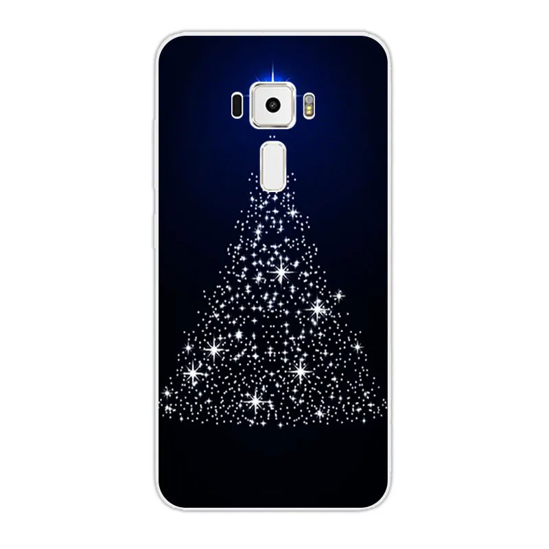 20 Для Asus Zenfone 3 ZE552KL ZE520KL Max ZC550KL ультра тонкий чехол из ТПУ и силикона с рождественскую ночь задняя крышка из прозрачного Fundas 5,5 дюймов Coque - Цвет: 20