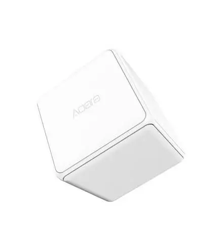Aqara cube Xiaomi mijia умный дом наборы шлюз концентратор двери окна сенсор человеческого тела Датчик куб беспроводной переключатель влажности Zigbee разъем D5 - Цвет: Aqara cube