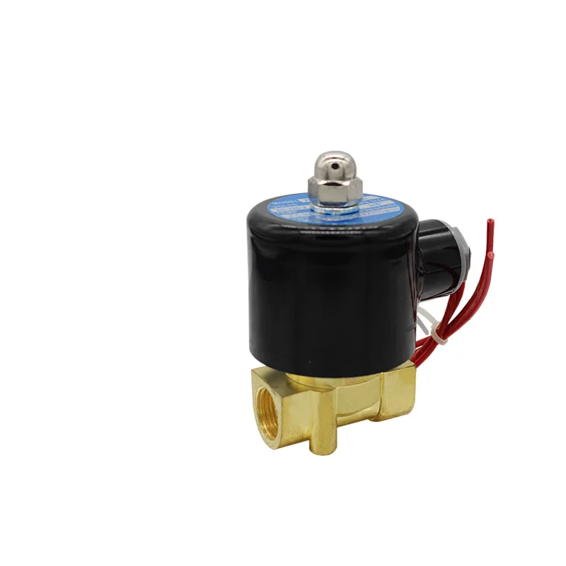 2W040-10 12V клапаны 24V Электрический соленоид 220V водяной клапан пневматический клапан для масла, воздуха, Газа