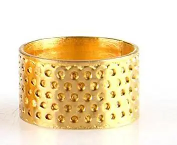 thimble Кожаные Швейные иглы вышивка гобелен домашний DIY Швейные аксессуары ковер кожаный изогнутый холст - Color: thimble