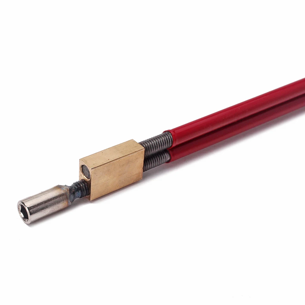 

365mm Length Red Guitar Two Way Dual Action Truss Rod Two Way Adjustable Truss Rod for Ukulele Mandolin