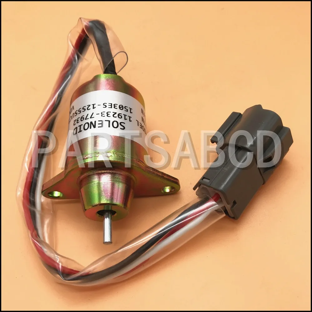 Соленоидное реле топливное отключение соленоид отключения для трактора YANMAR 119233