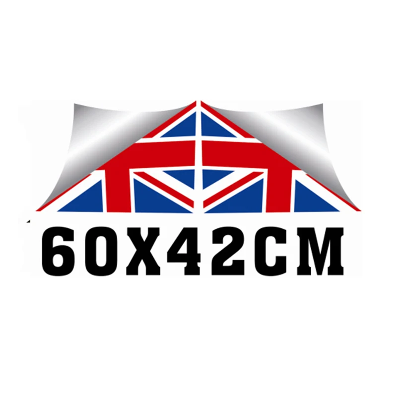 Red Union Jack-White Юнион Джек Автомобильная Боковая дверь юбка наклейка украшение для Mini Cooper One JCW S R60 R55 R56 F55 F56 F60 земляк автомобильный Стайлинг - Название цвета: Red Union Jack-White