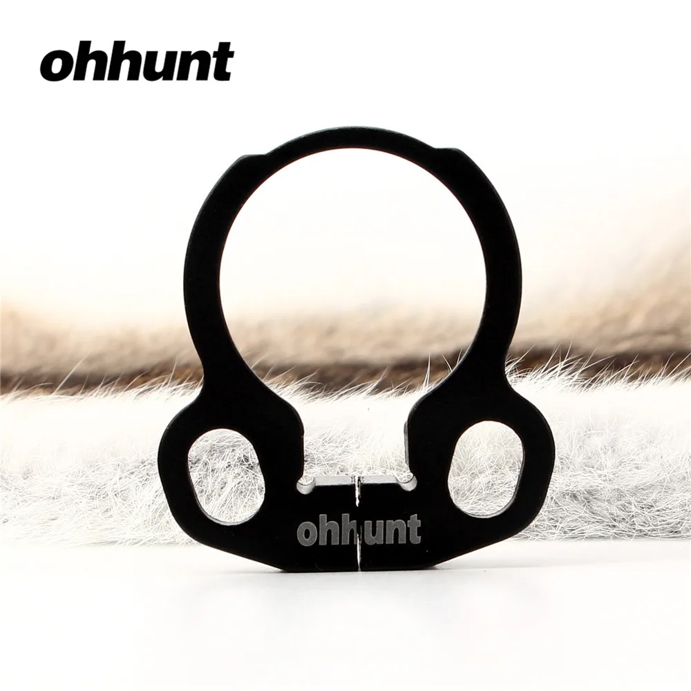 Ohhunt Охота тактический черный петли Торцевая Пластина переходник шарнирного