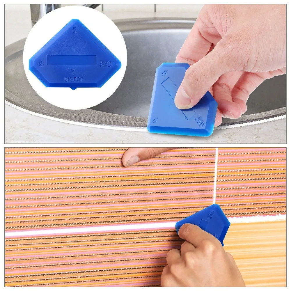 Набор инструментов для герметизации силиконовый скребок и шпатель ванной