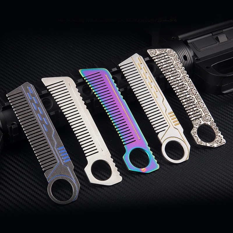Декоративный Многофункциональный гребень для волос из нержавеющей стали | Спорт