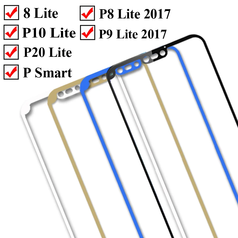 Защитное стекло для honor 8 lite закаленное huawei p8 light 2017 p9 p10 p20 p 9 10 20 smart | Мобильные