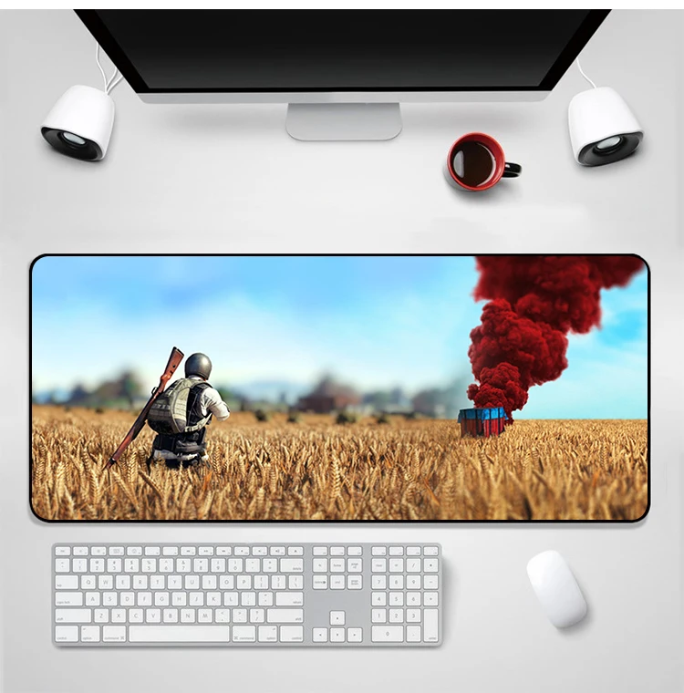YIMAOC PUBG коврик для мыши 30x80 см компьютерный Противоскользящий игровой из