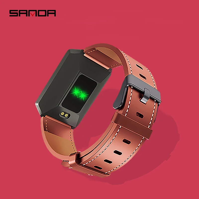Смарт часы SANDA CK19 мужские/женские спортивные с пульсометром и защитой класса