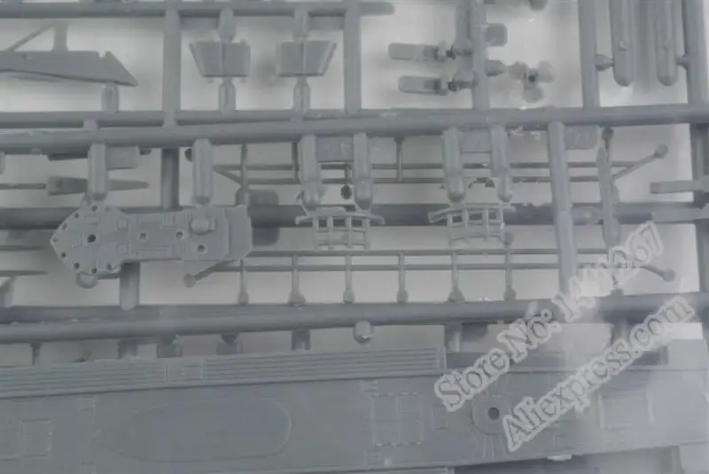 1: 200 масштаб военный корабль Второй мировой войны u-лодка Тип IX B немецкая U-107 подводная лодка пластиковая Сборная модель электрическая игрушка XC80914