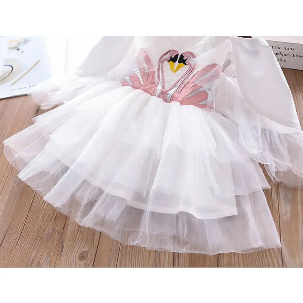 UK Princess Toddler Baby Girl Clothes Party Dress Pageant Wedding Birthday Gown Formal | Детская одежда и обувь