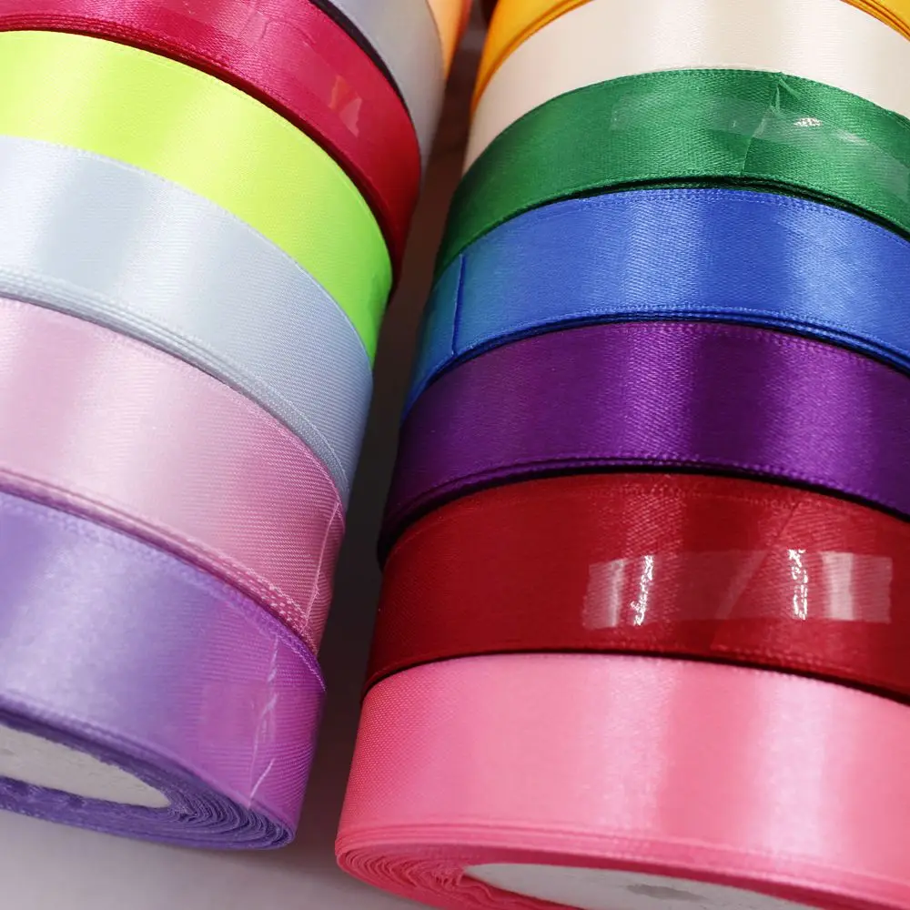 20 мм Широкий Свадебный ремесленный ленточный ремешок продается за 1 рулон (25