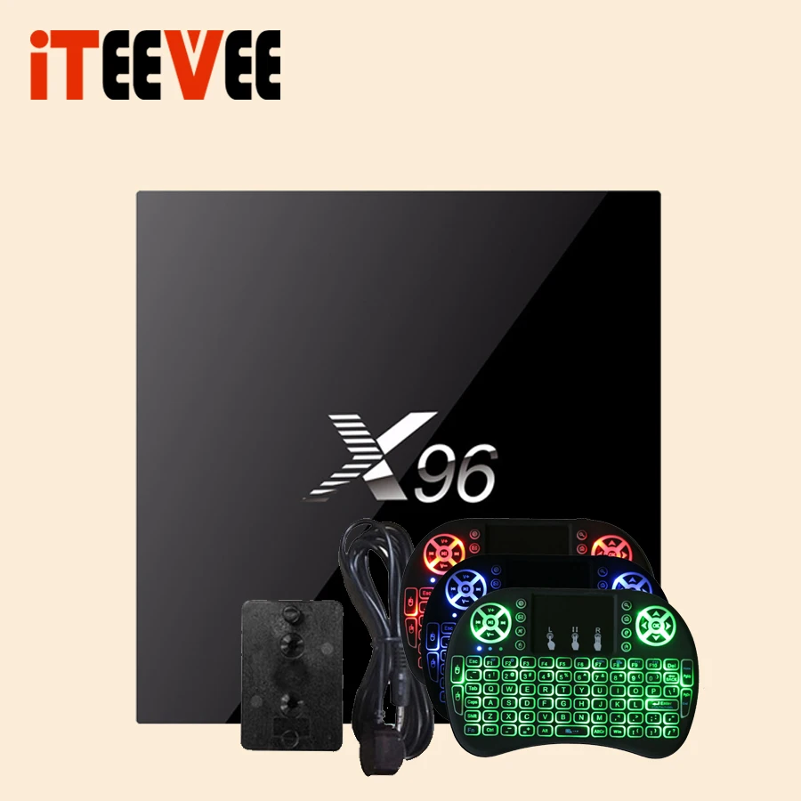 ТВ приставка X96 Amlogic S905X 4 ядра Android 6 0 1 + 8 Гб 2 16 ГБ дюйма 4K|android tv box|smart android boxtv box |