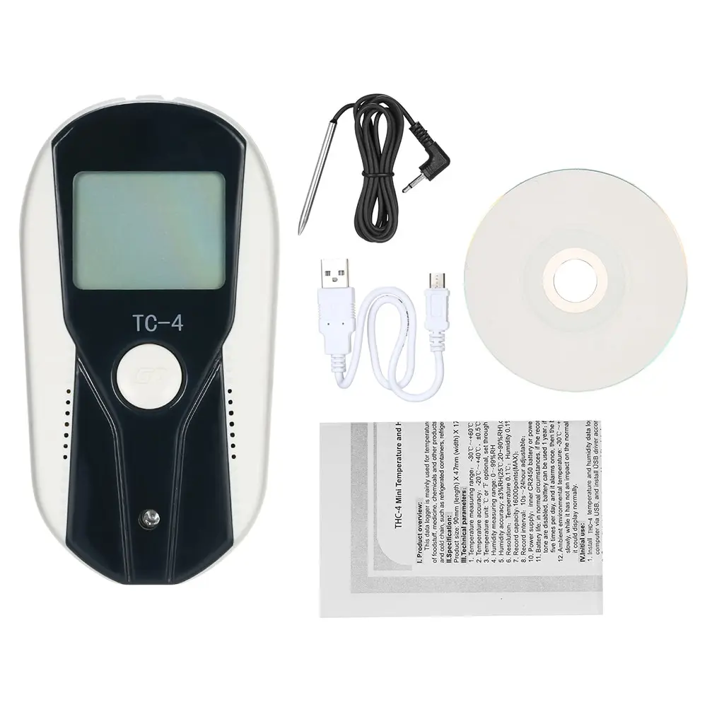 USB Температура запись метр автоматический Регистратор данных Регистраторы