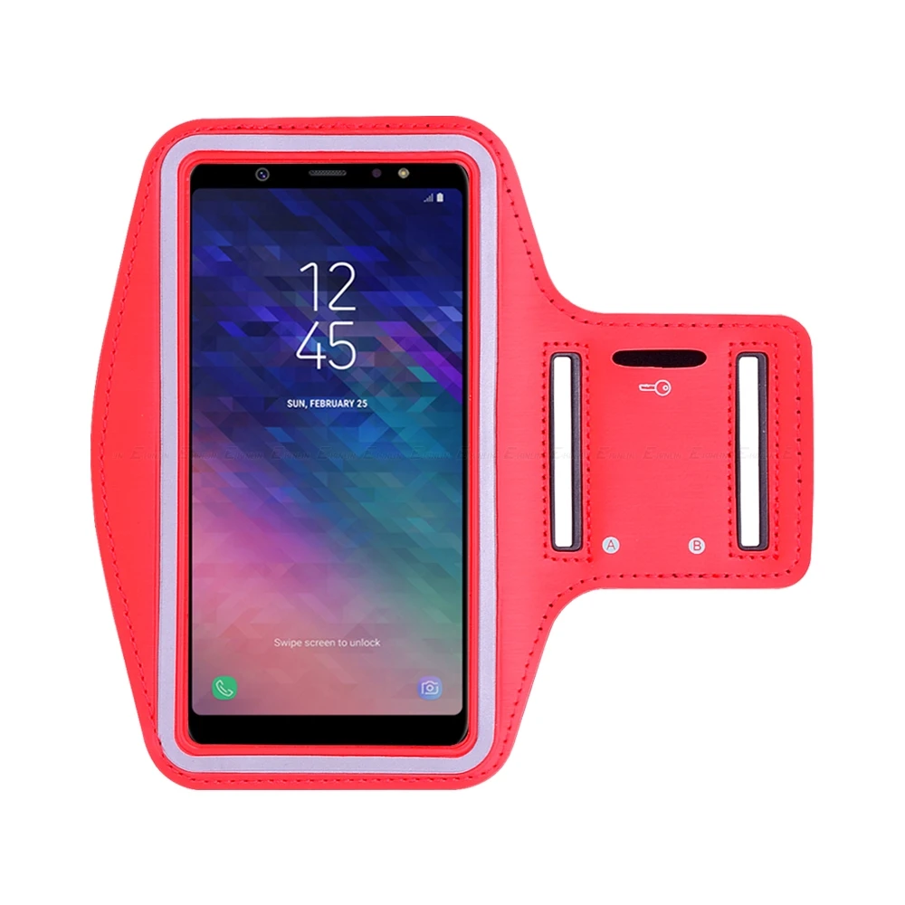 Спорт Бег Велосипедный Спорт чехол для телефона сумка для samsung Galaxy A50 A30 A10 A7 A5 A3 A9 Pro A2 Core A8 A6 плюс Чехол-повязка на руку