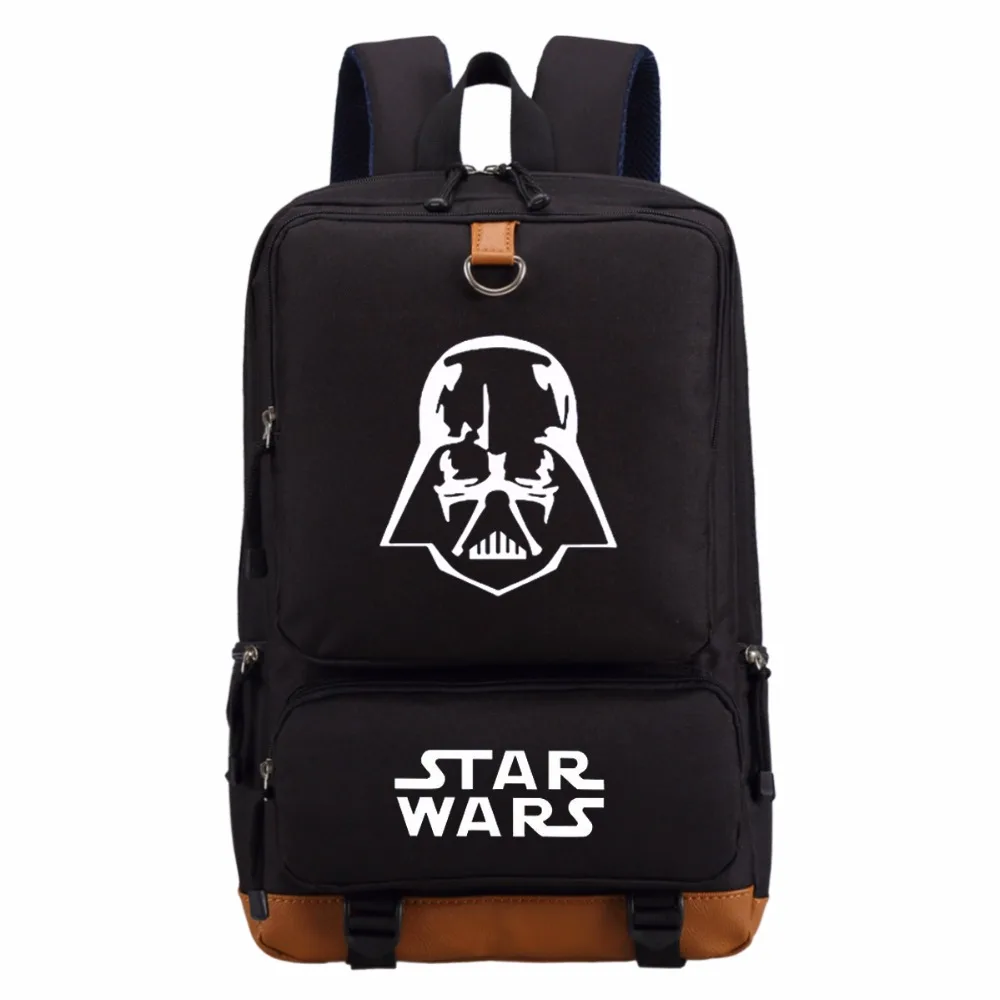 WISHOT Darth vader Star Wars backpack casual teenagers Men women's Student School Bags travel Laptop | Багаж и сумки