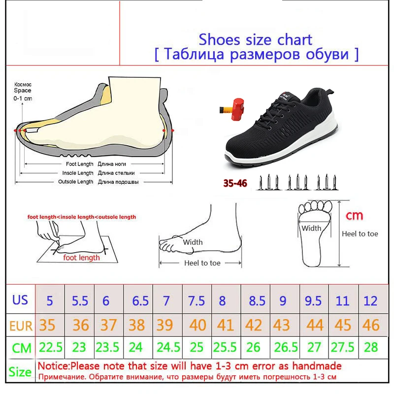 

Breathable Casual Sports Shoes Men's Flying Woven Upper Safety Shoes Injection Molding Solid Non-slip Wear-resistant Work Boots