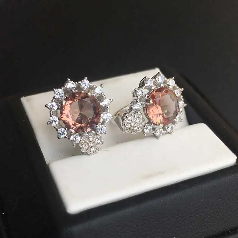 Женские свадебные серьги CSJ ювелирные украшения из стерлингового серебра 925